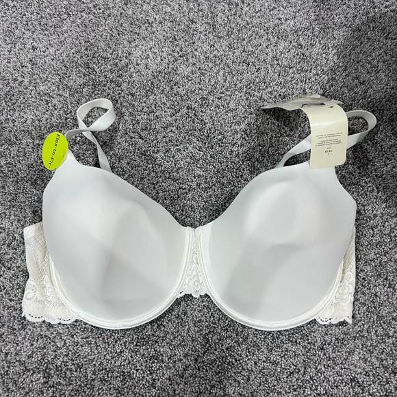 NWT! Maidenform Flex To Fit Full support Underwire Cream Bra Size 40DD - Picture 2 of 9